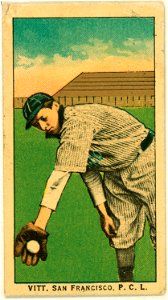 Vitt, San Francisco Team, baseball card portrait LCCN2008677342