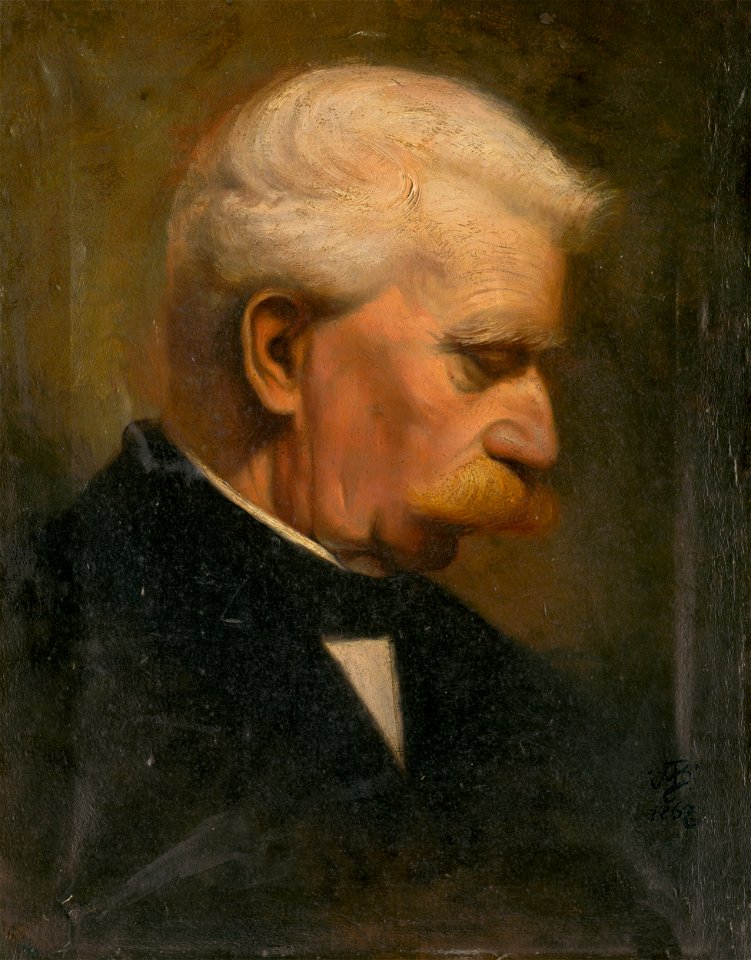 Vojtech Angyal - Štúdia hlavy starého pána - O 6359 - Slovak National Gallery