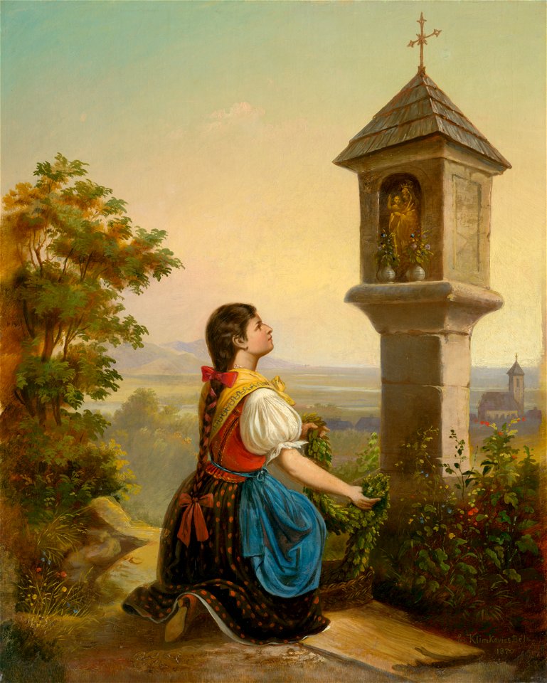 Vojtech Klimkovič - Pri božích mukách - O 2665 - Slovak National Gallery