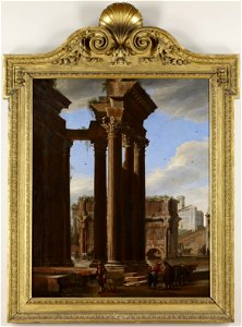 Viviano Codazzi; Michelangelo Cerquozzi - View in the Roman Forum - 66.6 - Minneapolis Institute of Arts