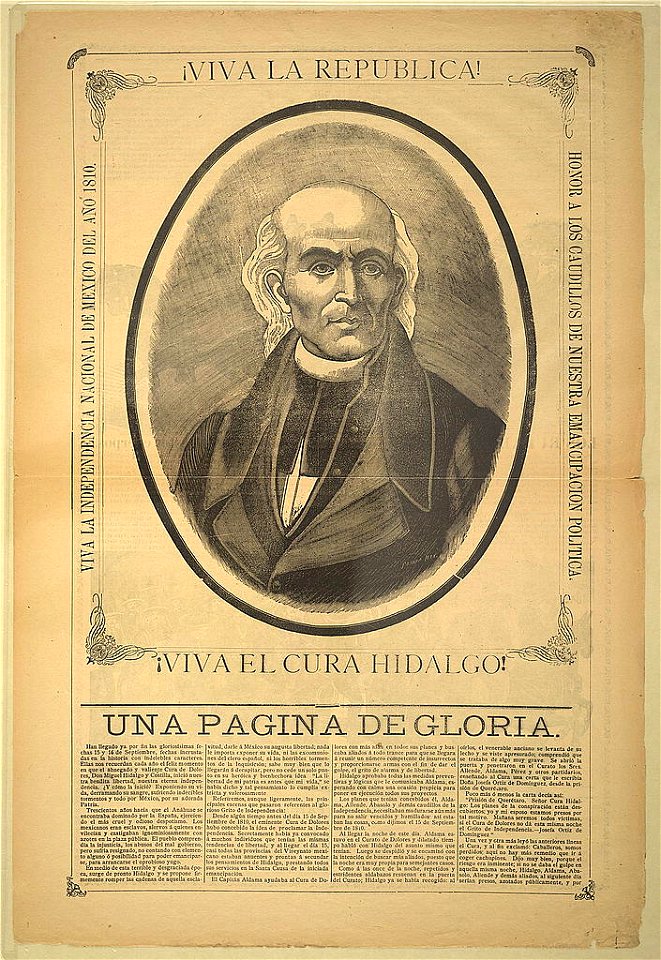 Viva la república! Viva el Cura Hidalgo! Una página de gloria LCCN99615902