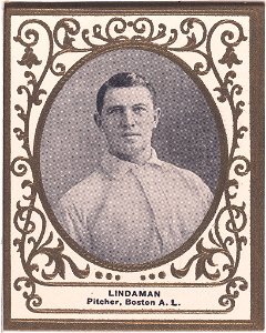 Vive Lindaman, Boston Doves, baseball card portrait LCCN2007683729