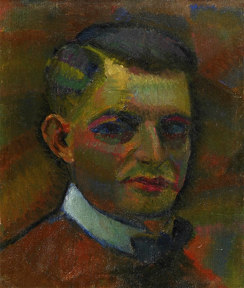 Vladimir Baranov-Rossine - Self-Portrait (2)