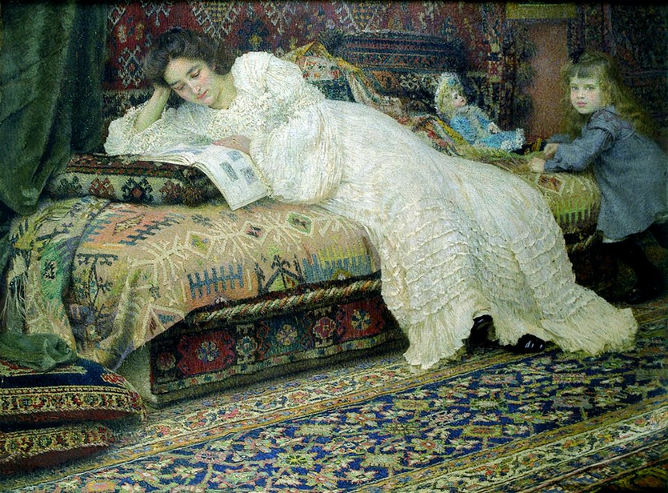 Vlaho Bukovac - Divan