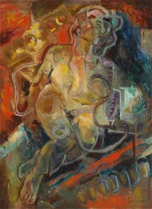 Vladimir Baranov-Rossine - Reclining Nude