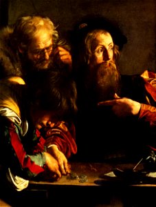 Vocazione di San Matteo (particolare 1)