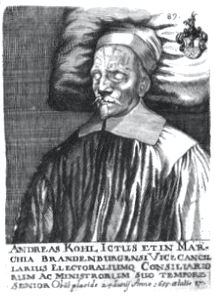 Vizekanzler Andreas Kohl 1655