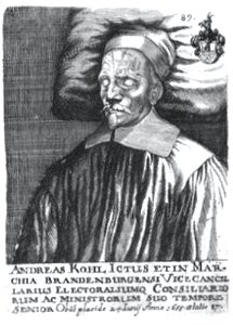 Vizekanzler Andreas Kohl 1655