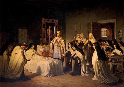 Viático de Santa Teresa de Jesús (Museo del Prado)