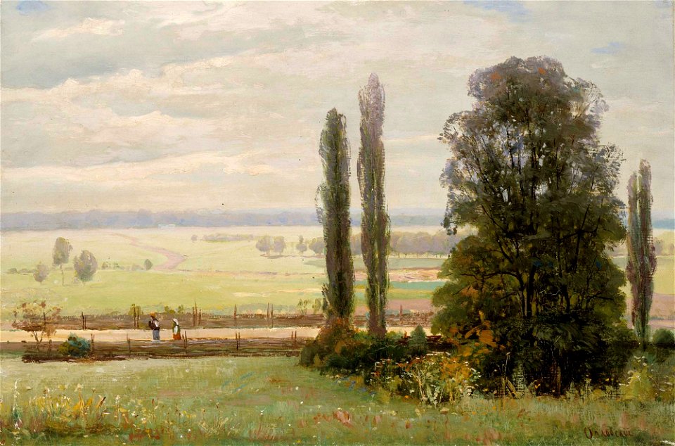 Vladimir Orloffskij - Landscape - A II 1357 - Finnish National Gallery