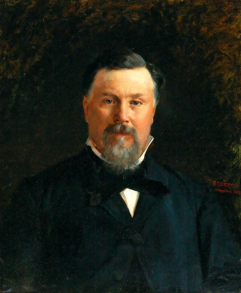 Vlaho Bukovac - Portrait of Iva Grgurevica