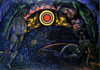 Vladimir Baranov-Rossine - Adam and Eve