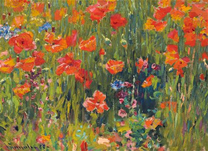 Vonnoh, Robert William - Poppies - Google Art Project