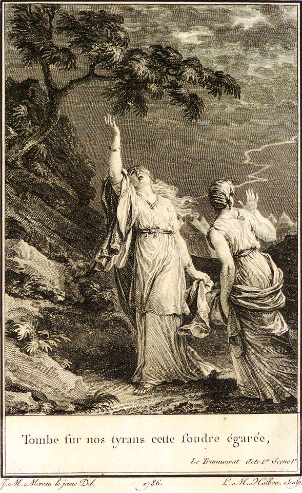 Voltaire - Le Triumvirat - Halbou - Moreau
