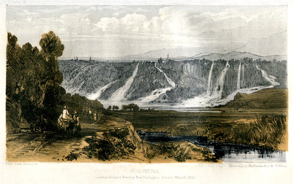 Vodhená - Lear Edward - 1851
