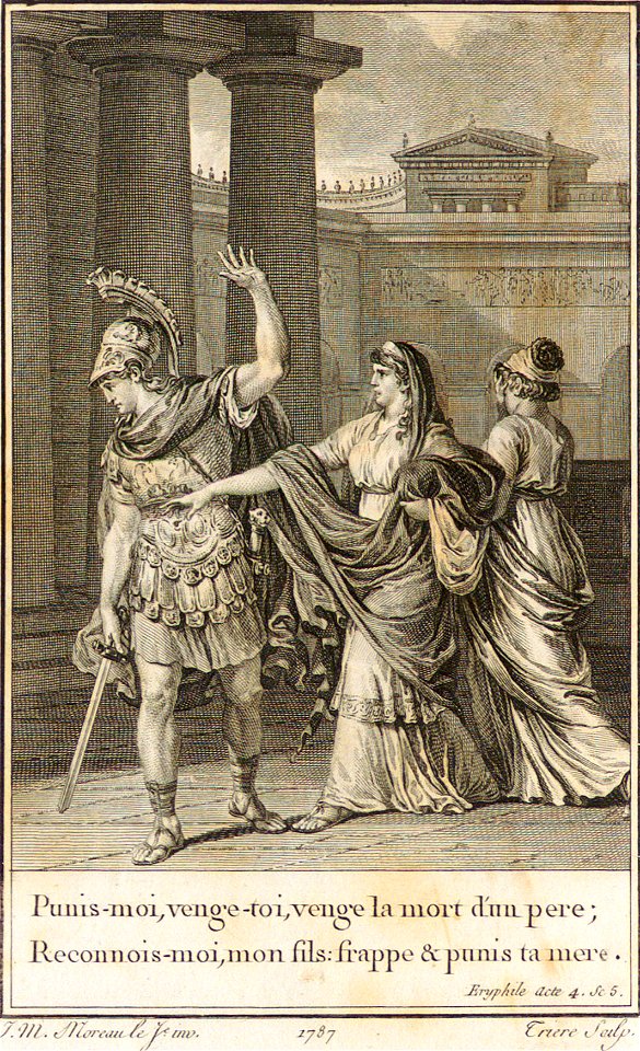 Voltaire - Ériphyle - Moreau- Trière
