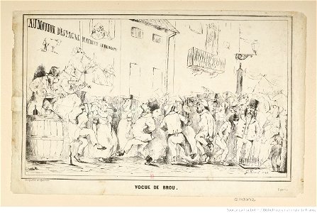 Vogue de Brou Doré Gustave 1845