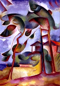 Vladimir Baranov-Rossine - Trees