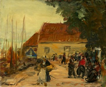 Volendam Street Scene A13016