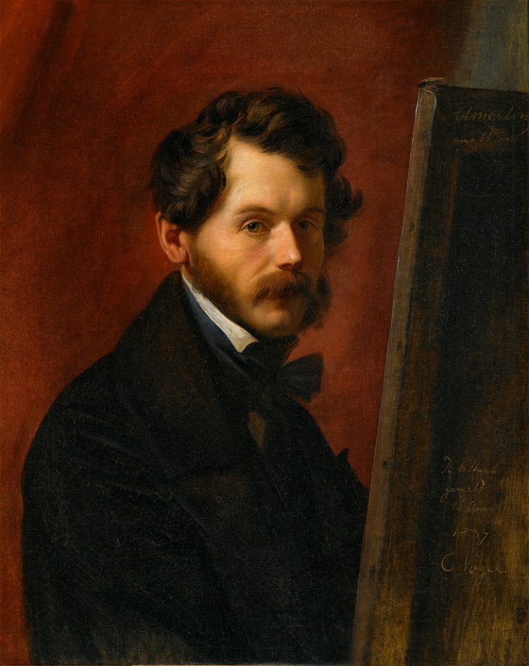 Amerling by Carl Christian Vogel von Vogelstein