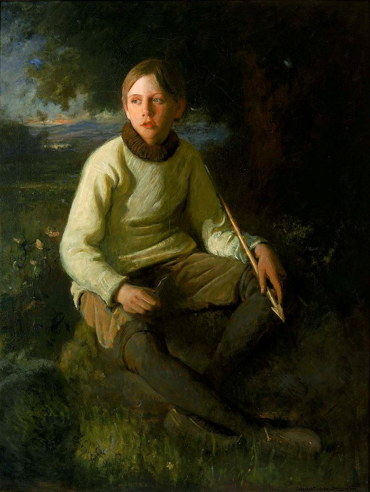 WLA amart The Boy with the Arrow by Douglas Volk