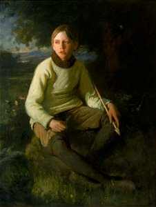 WLA amart The Boy with the Arrow by Douglas Volk