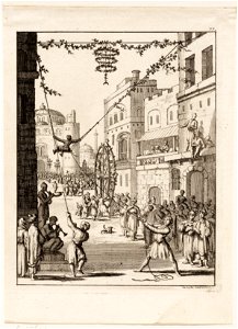 Volksvermaak op het Bairamfeest, objectnr A 19600