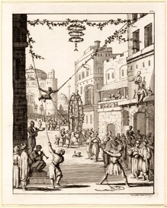Volksvermaak op het Bairamfeest, objectnr A 19598