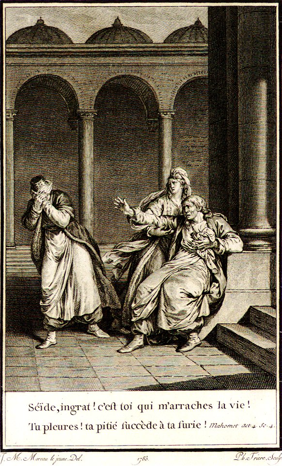 Voltaire - Mahomet - Moreau - Trière