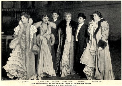 Volksliederabend bei Kroll - Die Solisten, 1903