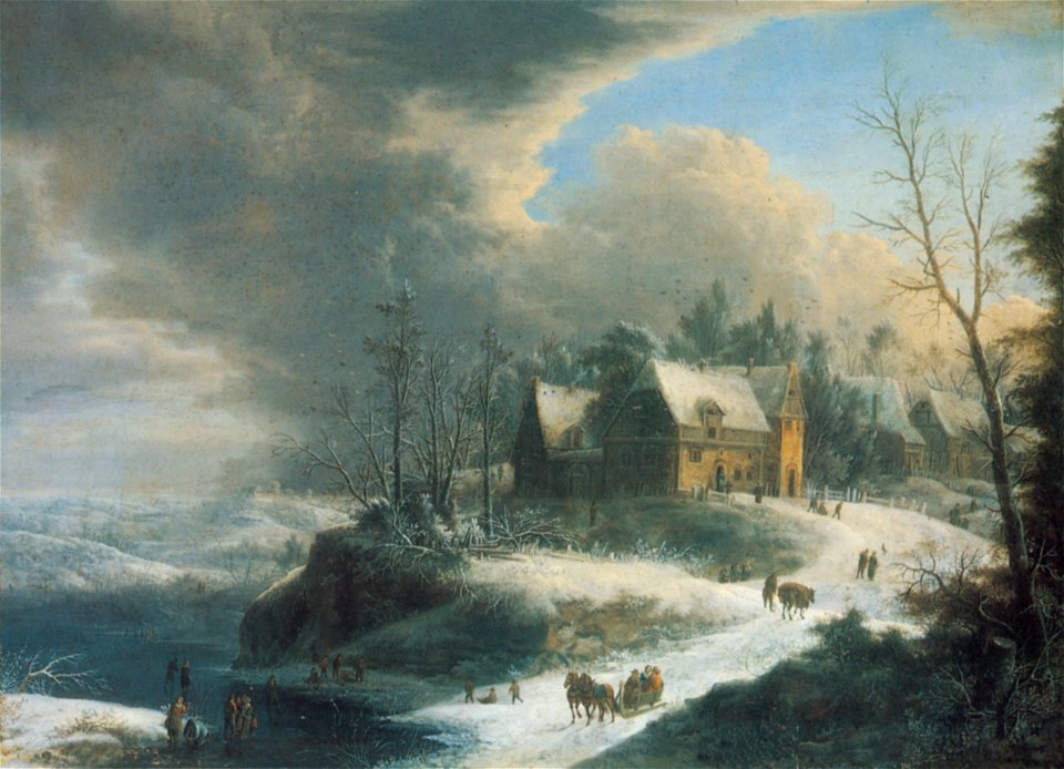 Vollerdt winter-landscape