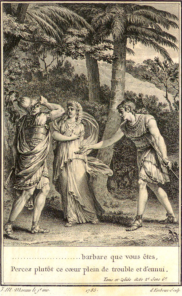 Voltaire - Tanis et Zélide - Dambrun - Moreau