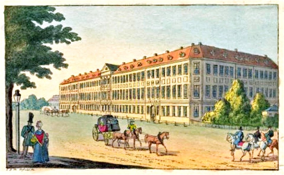Vorderhaus coloriert