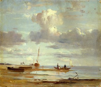 AF Vollmer Die Elbe bei Blankenese