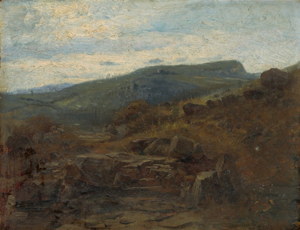 Vojtech Angyal - Landscape around Kremnica - O 1891 - Slovak National Gallery