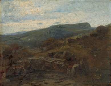 Vojtech Angyal - Landscape around Kremnica - O 1891 - Slovak National Gallery