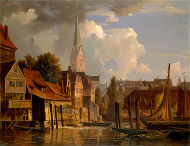 Adolph Friedrich Vollmer - Die Kleine Alster