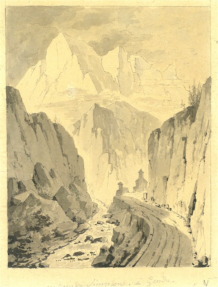 Voyage à Rome, vol 2 - 059- Simplon