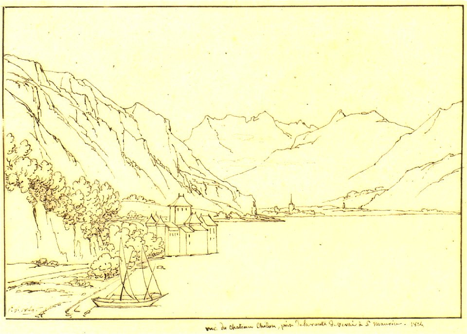 Voyage à Rome, vol 2 - 041 - Lac de Genève