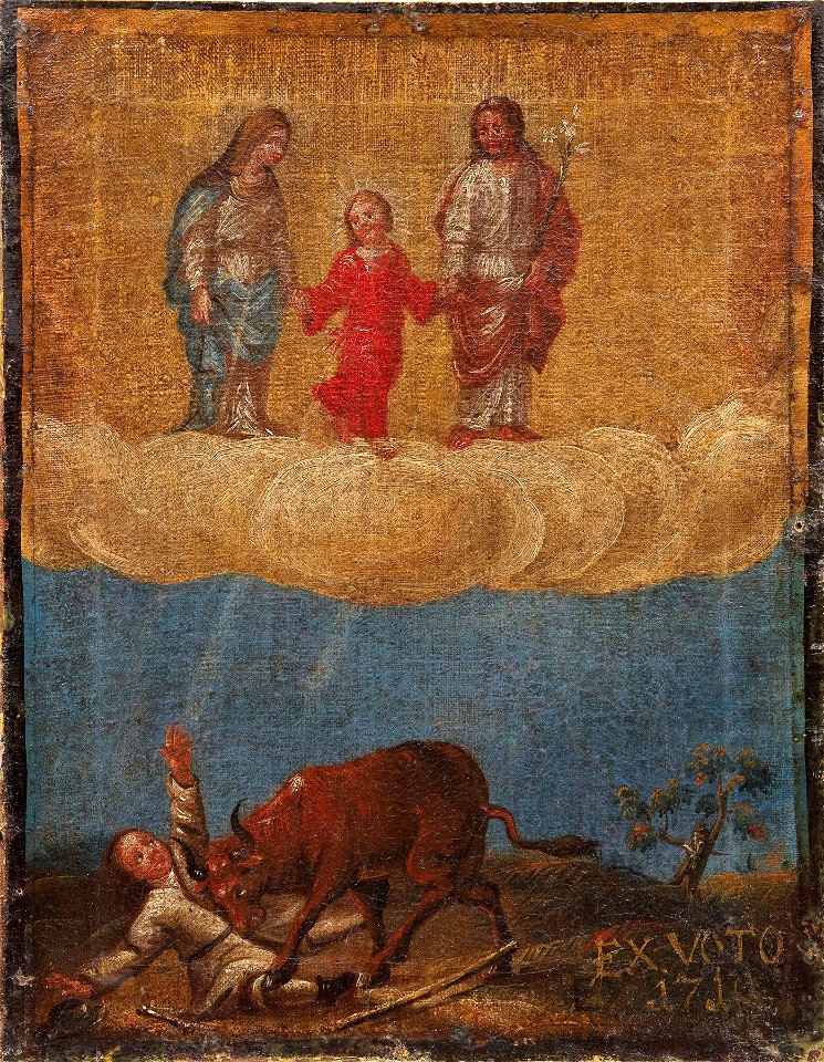Votivbild Heiliger Wandel 1719