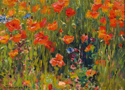 Robert Vonnoh - Poppies 1888