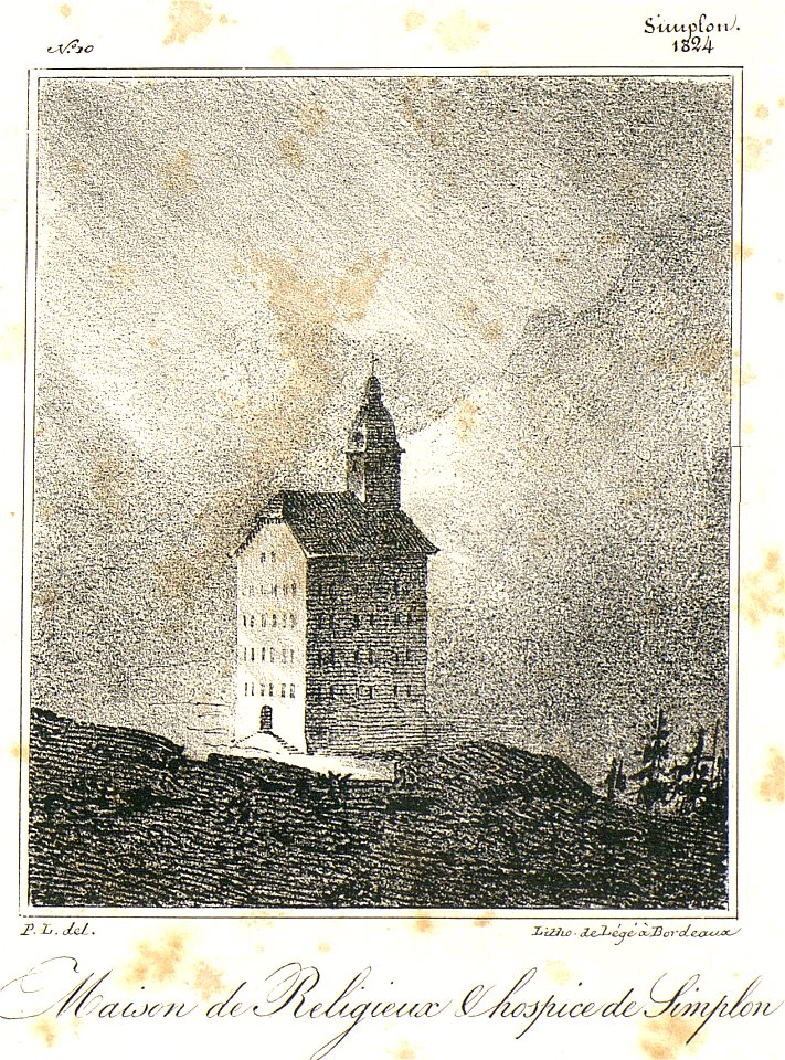 Voyage à Rome, vol 2 - 061b - Simplon-hospice