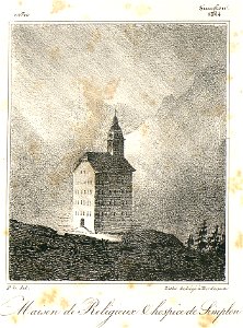Voyage à Rome, vol 2 - 061b - Simplon-hospice