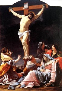 Vouet-crucifixion-lyon. Free illustration for personal and commercial use.