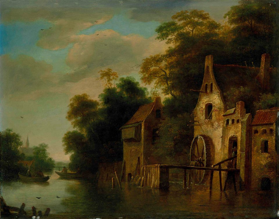 Roelof Jansz. van Vries - Watermill