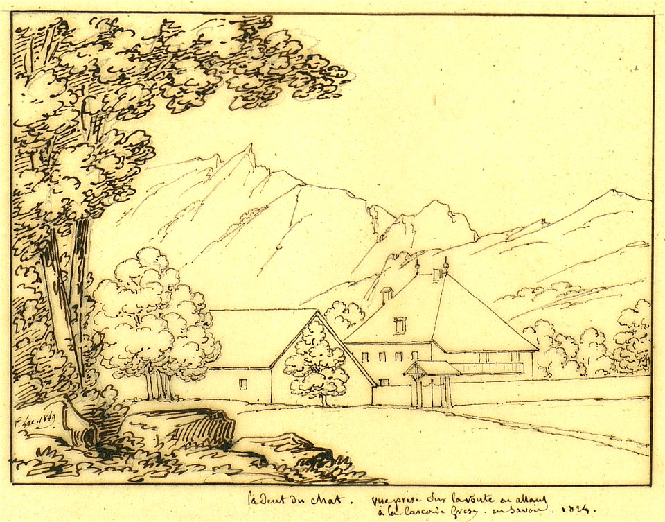 Voyage à Rome, vol 1 - 088 - Lac du Bourget