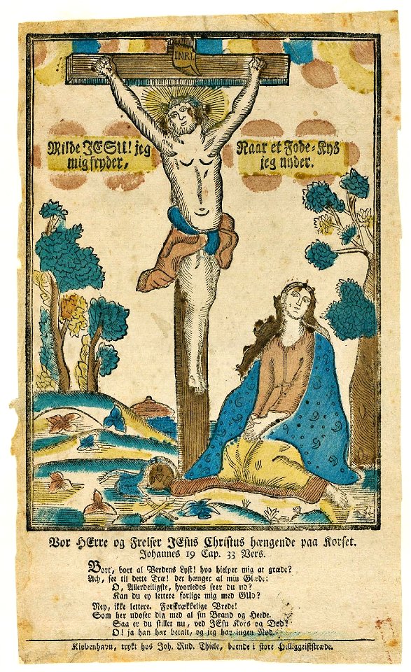 Vor HErre og Frelser JEsus Christus hængende paa Korset object93