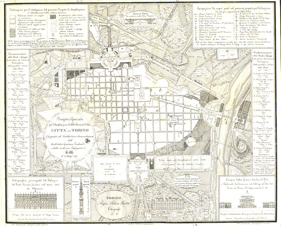 Voyage à Rome, vol 2 - 087 - Plan de Turin