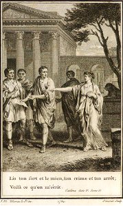 Voltaire -Catilina ou Rome sauvée - Simonet - Moreau