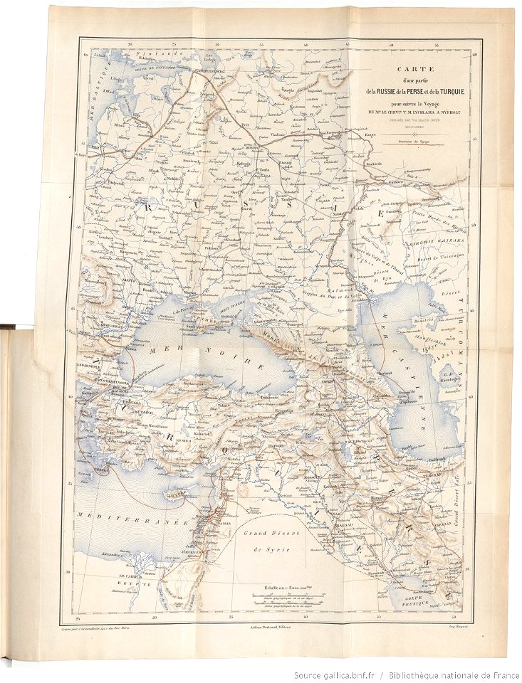 Voyage de Tinco Lycklama 1865-1868